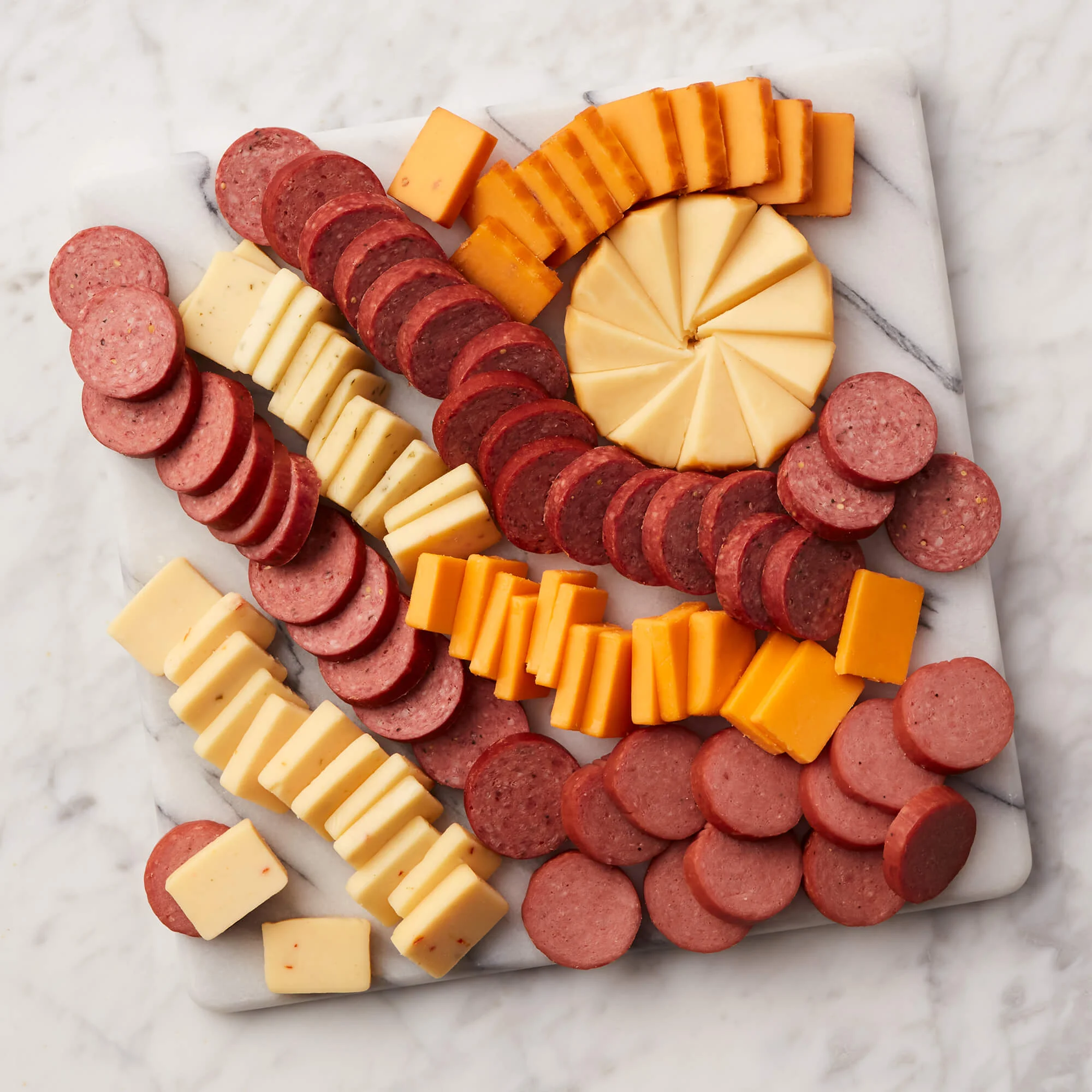 CHEESE AND SAUSSAGE