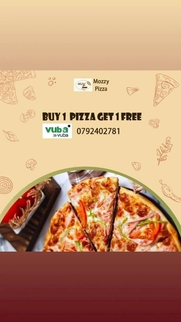 Buy 1 pizza get 1 free